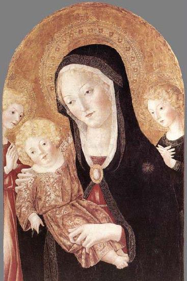 Francesco di Giorgio Martini Madonna and Child with Two Angels oil painting image